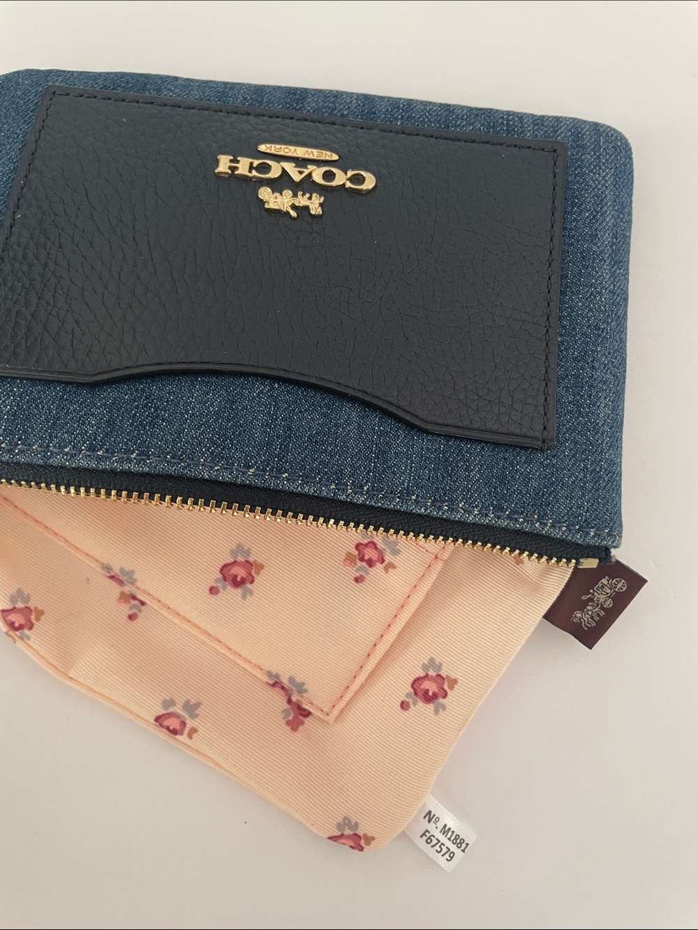 Coach Denim Wristlet - Picture 9 of 9
